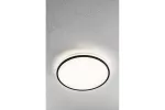 PLAFONIERA TULA LED, Ø350mm, 4000K, 24W, 1680lm, AC220-240V, 50/60 Hz, PF>0,5, IP44, CZARNA, 3y