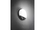 OPRAWA TULON LED Z CZUJNIKIEM RUCHU, 15W, 1350lm, 4000K, AC220-240V, IP54, OKRĄGŁA, CZARNY