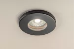 SUFITOWA OPRAWA PUNKTOWA WPUSZCZANA MAREA, IP54/IP20 OKRĄGŁA, CZARNA
