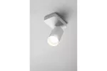 OPRAWA ŚCIENNA SANTO BIS, ALUMINIUM, IP20, max. 20W, POJEDYNCZA, OKRĄGŁA, BIAŁA