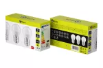 G-TECH ŹRÓDŁO ŚWIATŁA LED, 3pcs., A-G, B45, 4000K, E27, 5,0W, AC220-240V, 200°, 400lm, 54mA