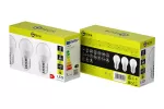 G-TECH ŹRÓDŁO ŚWIATŁA LED, 3pcs., A-G, B45, 3000K, E27, 5,0W, AC220-240V, 200°, 400lm, 54mA