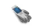 GLAN rękawice ochronne powlekane nitrylem białe/j.szare 11