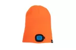 OTTO czapka zimowe z lampką LED pomarańczowa uni