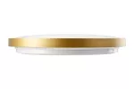 PLAFONIERA ATOL LED, Ø400mm, 4000K, 32W, 2560lm, AC180-250V, 50/60 Hz, PF>0,9, IP54, GOLD, 3y