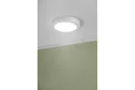 OPRAWA LED BOLERO, 18W, 1600lm, AC175-250V, 50/60 Hz, PF>0,5, RA>80, IP40, KĄT ŚWIECENIA 120°, 6 w 1, 3000K/4000K/6400K, WPUSZCZANA/NATYNKOWA, OKRĄGŁA, BIAŁA