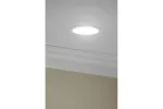 OPRAWA LED BOLERO, 18W, 1600lm, AC175-250V, 50/60 Hz, PF>0,5, RA>80, IP40, KĄT ŚWIECENIA 120°, 6 w 1, 3000K/4000K/6400K, WPUSZCZANA/NATYNKOWA, OKRĄGŁA, BIAŁA
