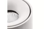 OPRAWA LED BIANCO, 8W, 680lm, AC220-240V, 50/60 Hz, PF>0,5, Ra≥80, IP20, IK06, 36°, 4000K, OKRĄGŁA, BIAŁY