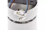 OPRAWA LED BIANCO, 8W, 680lm, AC220-240V, 50/60 Hz, PF>0,5, Ra≥80, IP20, IK06, 36°, 4000K, OKRĄGŁA, BIAŁY