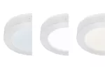 OPRAWA DOWNLIGHT MAXIS, LED, 12W, 960lm, CCT, AC220-240V, IP44, WPUSZCZANA, OKRĄGŁA, BIAŁY