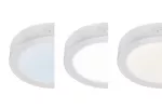 OPRAWA DOWNLIGHT MAXIS, LED, 18W, 1450lm, CCT, AC220-240V, IP44, WPUSZCZANA, OKRĄGŁA, BIAŁY