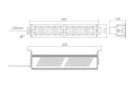LAMPA LED TEKSAS, TYPY HIGH BAY, 100W, 12000lm, AC100-240V, 50/60Hz, IP65, 60°, 4000K, SZARY