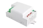 CZUJNIK MIKROFALOWY RUCHU SRC812 MINI, max. 500W, AC 220-240V, 50/60Hz, KĄT DZIAŁANIA 360*, ZASIĘG 2-8m ± 1,5- 3,5m, IP20, WSPÓŁPRACUJE Z LED, NATYNKOWY, BIAŁY