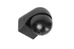 CZUJNIK RUCHU CR-13, max.800W, AC220-240V, kąt 180°, ZASIĘG 12m, IP44, CZARNY