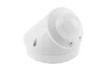 CZUJNIK RUCHU CR-17, max.800W, AC220-240V, 50/60Hz, 360°, max.10m, IP65, WSPÓŁPRACUJE Z LED, NATYNKOWY