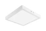 G-TECH OPRAWA DOWNLIGHT FABRO, LED, 24W, 2400lm, 4000K, AC220-240V, IP44, NATYNKOWA, KWADRAT, BIAŁY