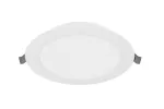 G-TECH OPRAWA DOWNLIGHT FABRO, LED, 6W, 540lm, 4000K, AC220-240V, IP44, WPUSZCZANA, OKRĄGŁY, BIAŁY