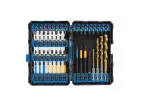 Zestaw bitów udarowych 56 szt. z wiertłami do metalu