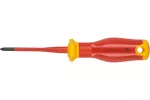 Wkrętak krzyżowy PZ1 80 mm, 1000V, SLIM, S2