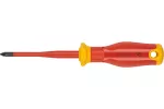 Wkrętak krzyżowy PZ2 100 mm, 1000V, SLIM, S2