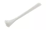 Nylonowe opaski zaciskowe 7,6 x 500 mm, 25 szt., białe, odporne na promieniowanie UV