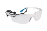 SAUER okulary ochronne bezbarwne/niebieskie uni