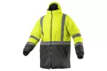 LEDA kurtka ostrzegawcza parka ocieplana żółty L