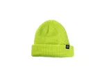 NEON czapka zimowa z nitką odblaskową żółta uni