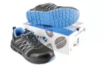 WARNOW półbuty ochronne RIPSTOP S1PL SR FO czarno/niebieskie 41