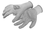 DILL rękawice ochronne powlekane lateksem szare/niebieskie 10