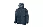 LEON kurtka ocieplana z kapturem granatowa S (48)