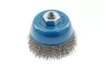 Szczotka tarczowa 75 mm, M14, drut stalowy