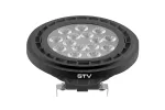 ŹRÓDŁO ŚWIATŁA LED, A-G, AR111, 4000K, G53, 12,5W, DC12V, 40°, 1250lm, CZARNY