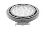 ŹRÓDŁO ŚWIATŁA LED, A-G, AR111, 3000K, G53, 12,5W, DC12V, 40°, 1100lm, SZARY