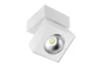 Oprawa LED BIANCO, 15W ,1500lm, AC220-240V, 50/60 Hz, PF>0,5, Ra≥80, P20, IK06, 36°, 4000K, KWADRAT, BIAŁY