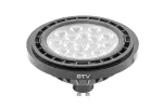 ŹRÓDŁO ŚWIATŁA LED, A-G, ES111, 3000K, GU10, 12,5W, AC220-240V, 40°, 1100lm, 109mA, CZARNY