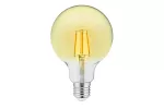 ŹRÓDŁO ŚWIATŁA LED, FILAMENT VINTAGE, A-G, G95, 3000K, E27, 4,0W, AC220-240V, 360°, 300lm, 44mA