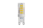 ŹRÓDŁO ŚWIATŁA LED, A-G, G9, 4000K, 3,5W, AC220-240V, 360°, 350lm, 38mA