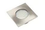 ZESTAW LEDOWY MARBELLA PLUS, WPUSZCZANY, 3X KWADRAT 27 LED 3528SMD,AC 230V, 1.5W, 2700K