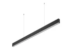 OPRAWA ZWIESZANA LED LIVIA, 40W, 3600lm, AC220-240V, 50-60Hz, 100°, RA>80, IP20, AL/PC, 4000K, 120cm, CZARNA