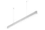 OPRAWA ZWIESZANA LED LIVIA, 40W, 3600lm, AC220-240V, 50-60Hz, 100°, RA>80, IP20, AL/PC, 4000K, 120cm, BIAŁA