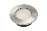 ZESTAW LEDOWY BARRI PLUS, 3X OPRAWA OKRĄGŁA WPUSZCZANA 27 LED 3528SMD, CIEPŁY BIAŁY, AC 230V, 1,5W