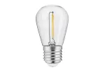 ŹRÓDŁO ŚWIATŁA LED, FILAMENT, S14, 4000K, E27, 0,5W, AC220-240V, 360°, 50lm, 5mA