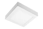 OPRAWA LED SAMBA, 7W, 500lm, AC175-250V, 50/60 Hz, PF>0,5, RA>80, IP40, 120°, 4000K, KWADRAT, 2w1