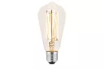 ŹRÓDŁO ŚWIATŁA LED, FILAMENT, WAVE, ST64, E27, 6,0W, 500lm, 2200K, AC220-240V, 360°