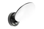 OPRAWA TERRO LED Z CZUJNIKIEM RUCHU, 10W, 1000lm, IP54, AC220-240V, 50/60Hz, 4000K, CZARNY
