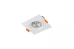 OPRAWA DOWNLIGHT VOLARE, LED, 7W, 560lm, CCT, AC220-240V, IP20, KWADRAT, BIAŁY
