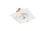 OPRAWA DOWNLIGHT VOLARE, LED, 9W, 720lm, CCT, AC220-240V, IP20, KWADRAT, BIAŁY