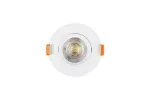 OPRAWA DOWNLIGHT VOLARE, LED, 5W, 400lm, CCT, AC220-240V, IP20, OKRĄGŁA, BIAŁY