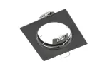 SUFITOWA OPRAWA PUNKTOWA PORTO, IP20, KWADRAT, CZARNA, TYP DS10